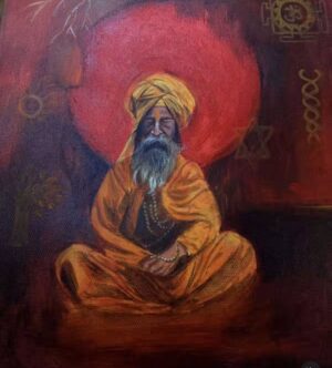 A Saint doing Penance